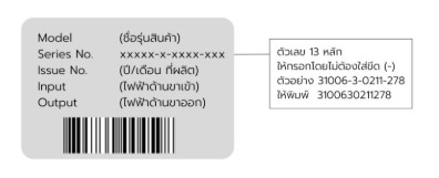 Serial Number Reference